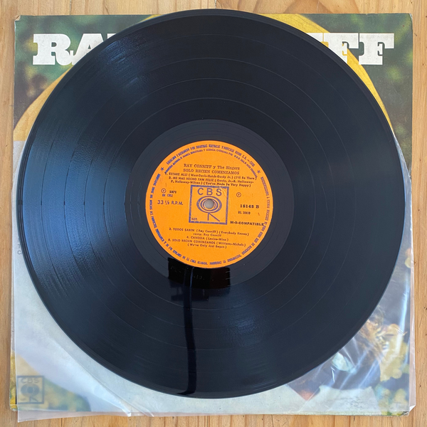Ray Conniff Y Sus Cantantes<br>Solo Recién Comenzamos 1971 <br>CBS – (S)LPC-37024