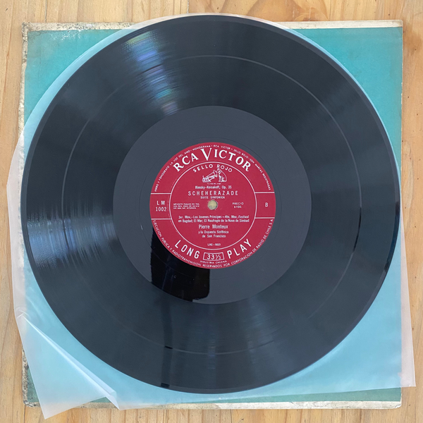 Nikolai Rimsky-Korsakov<br>Scheherazade Op. 35<br>RCA Victor Red Seal – LM-1002