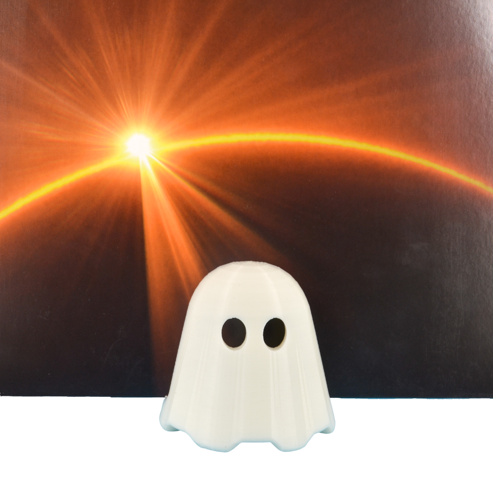 Ghostly <br> Soporte Exhibidor Fantasma para Disco Vinilo