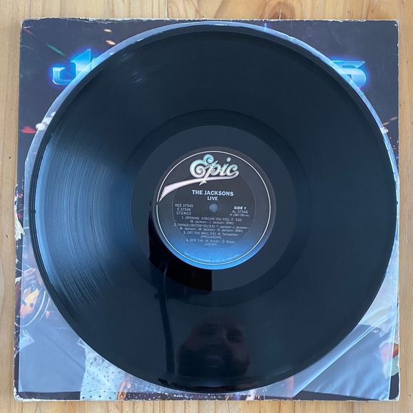 The Jacksons<br> Live 1981 <br> Epic – KE2 37545