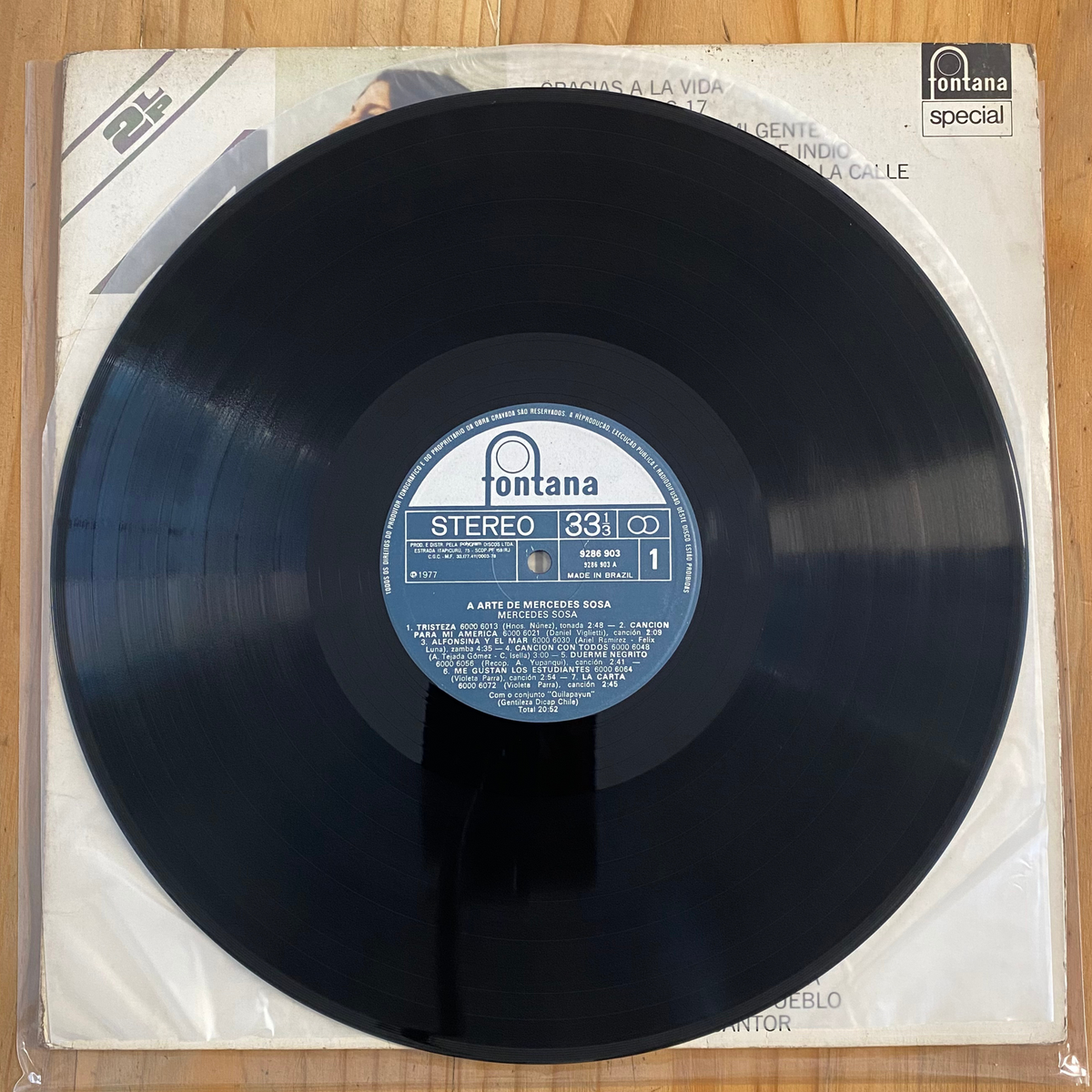 Mercedes Sosa<br> A Arte De Mercedes Sosa<br> Fontana – 6641 623