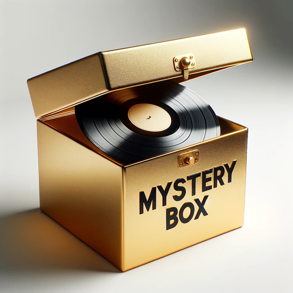 Golden Mystery Box <br>  Descubre 3 Vinilos Sorpresa y un Accesorio