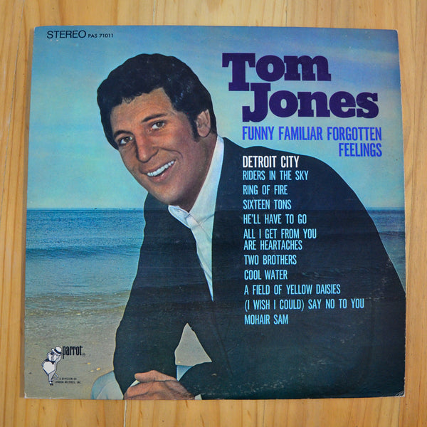 Tom Jones <br> Funny Familiar Forgotten Feelings <br> Parrot - PAS 71011