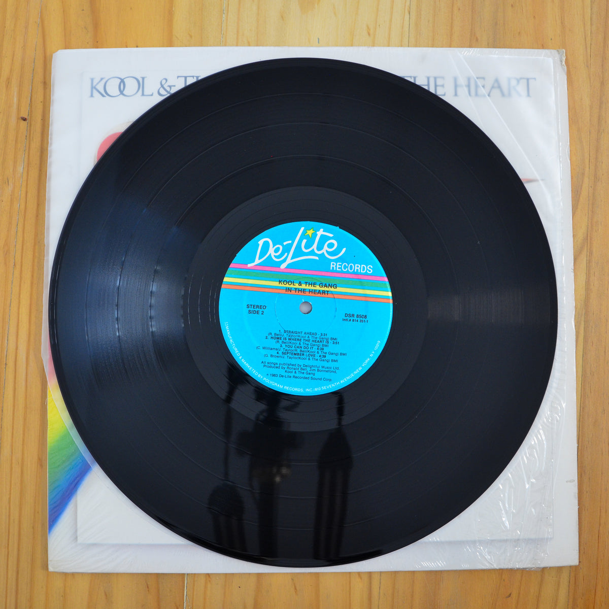 Kool & The Gang <br> In The Heart 1983 <br> De-Lite Records - DSR 8508