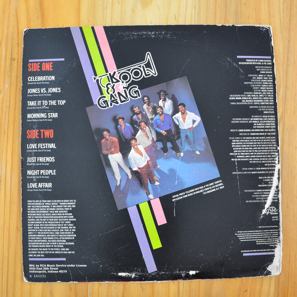 Kool & The Gang <br> Celebrate! 1980 <br> De-Lite Records - DSR 9518