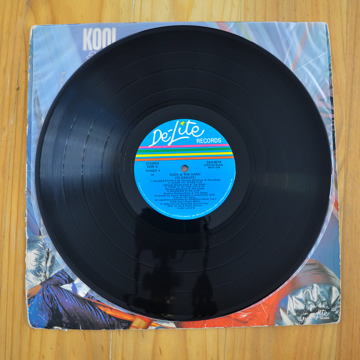 Kool & The Gang <br> Celebrate! 1980 <br> De-Lite Records - DSR 9518