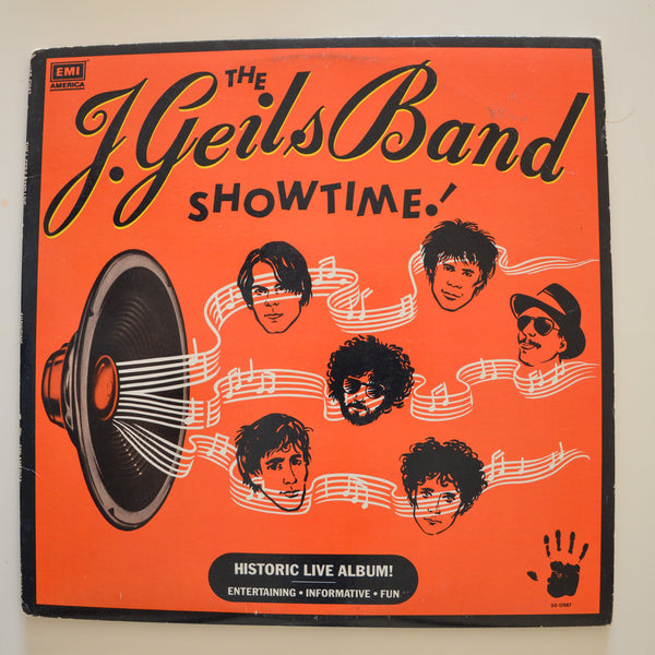 The J. Geils Band <br> Showtime! 1982 <br> EMI America - SO 17087