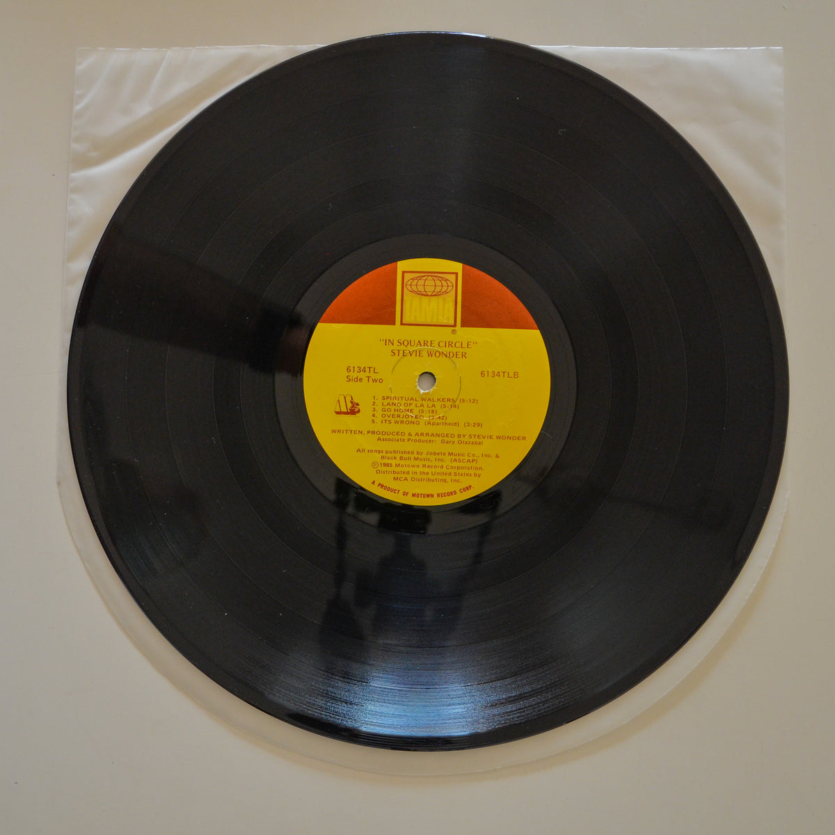 Stevie Wonder <br> In Square Circle 1985 <br> Tamla - 6134TL