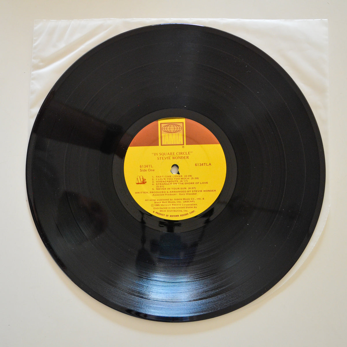 Stevie Wonder <br> In Square Circle 1985 <br> Tamla - 6134TL