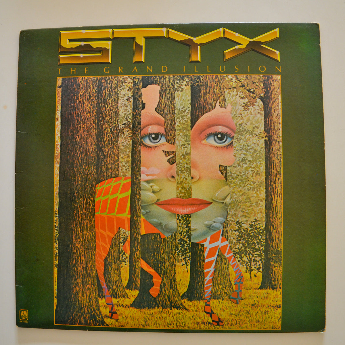 Styx <br> The Grand Illusion 1977 <br> A&M Records - SP 4637