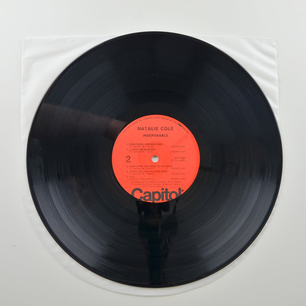Natalie Cole <br> Inseparable 1963 <br> Capitol Records - ST 11429