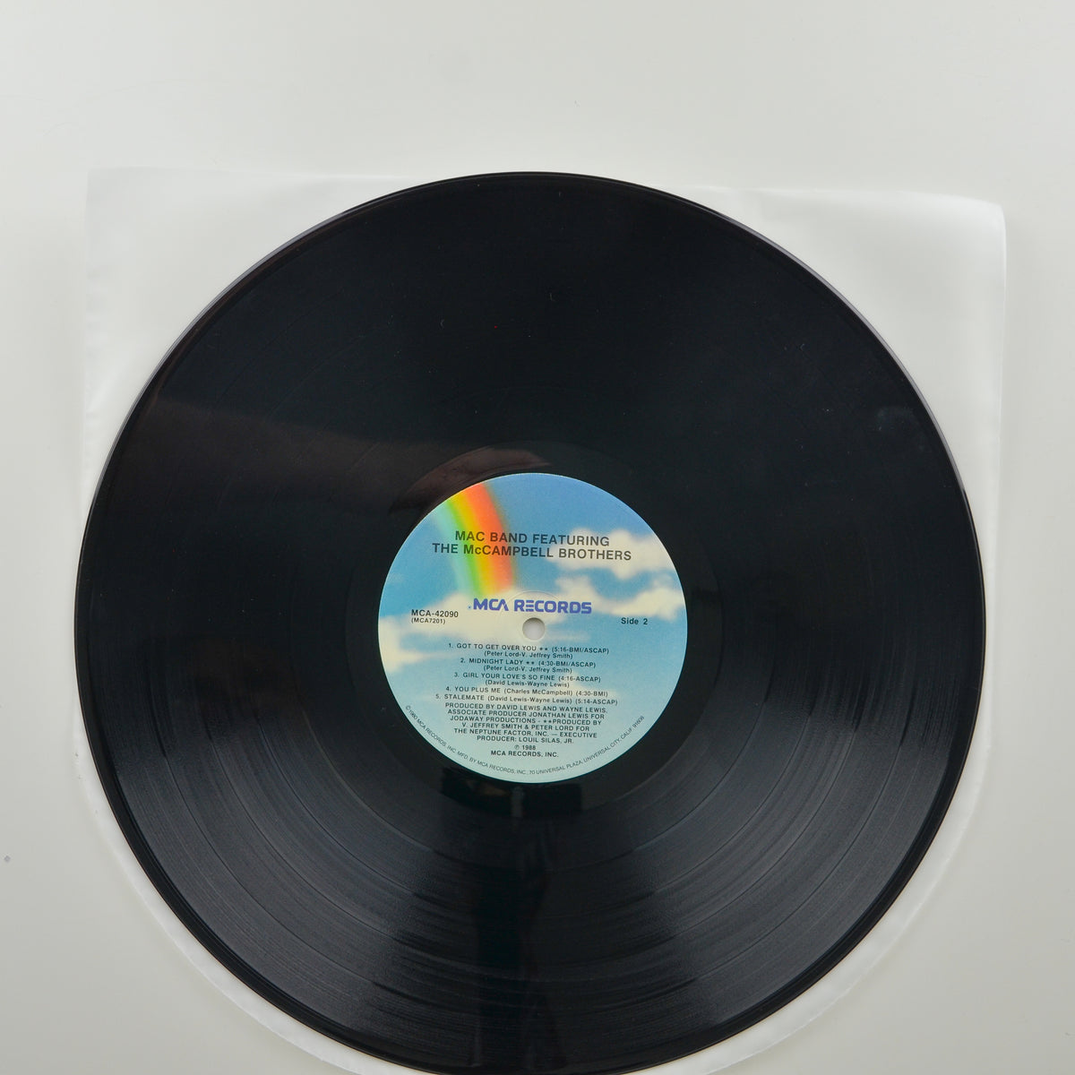Mac Band Featuring The McCampbell Brothers <br> Mac Band 1988 <br> MCA Records - MCA 42090
