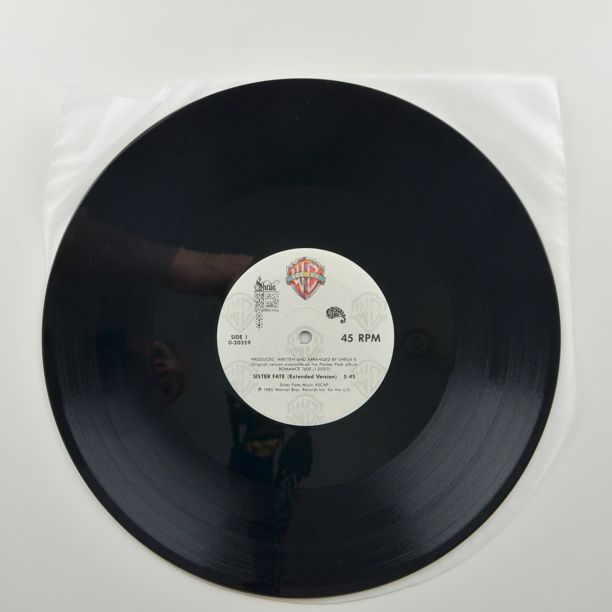 Sheila E. <br> Sister Fate / Save The People 1985 <br> Paisley Park - 0 20359