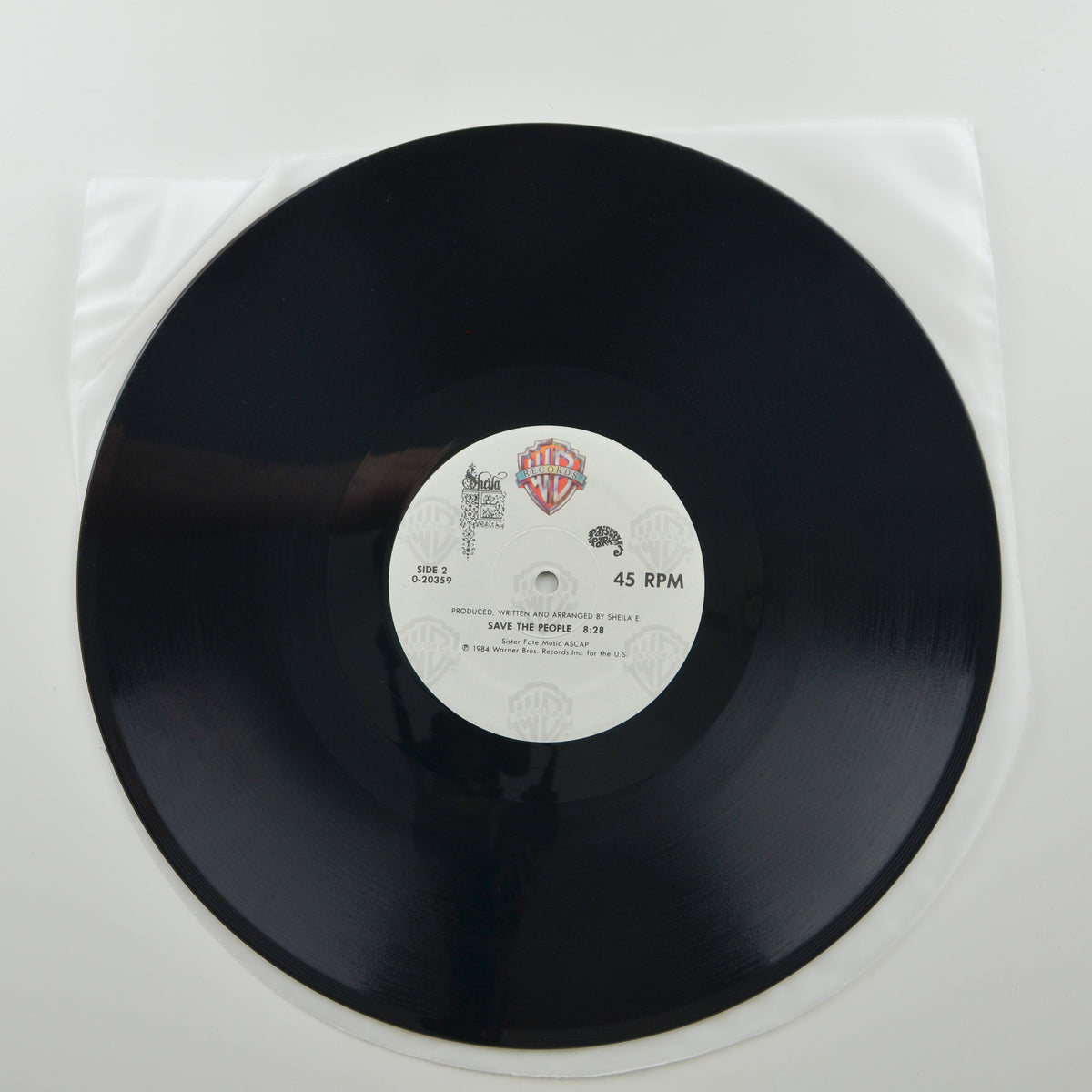 Sheila E. <br> Sister Fate / Save The People 1985 <br> Paisley Park - 0 20359