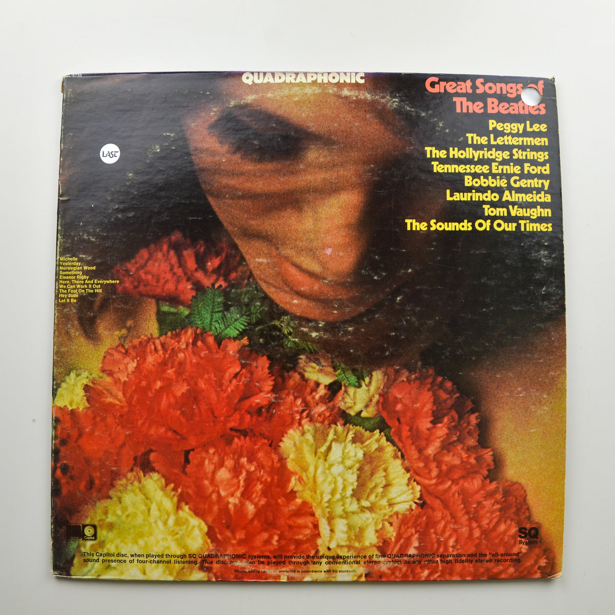 Various <br> Great Songs Of The Beatles 1972 <br> Capitol Special Markets - QL 6735
