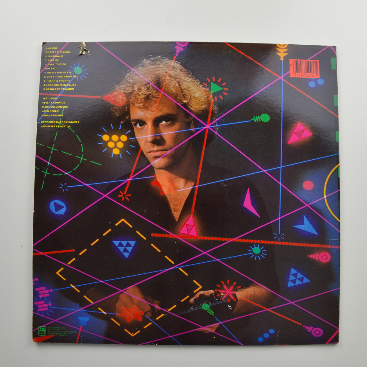 Peter Frampton <br> The Art Of Control 1982 <br> A&M Records - SP 4905