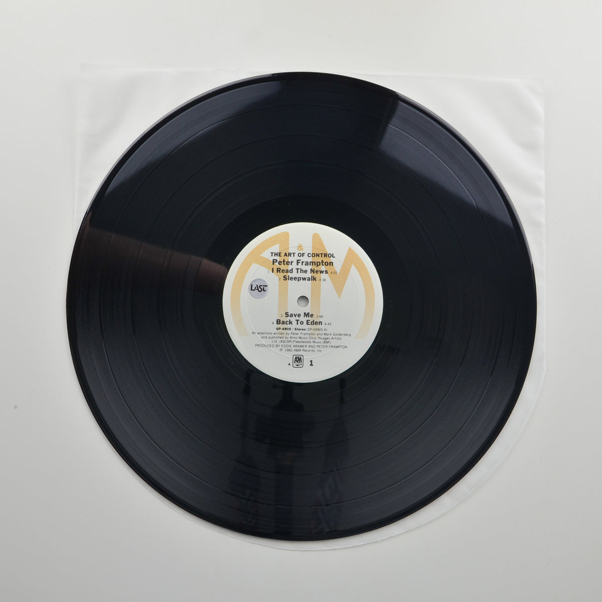 Peter Frampton <br> The Art Of Control 1982 <br> A&M Records - SP 4905