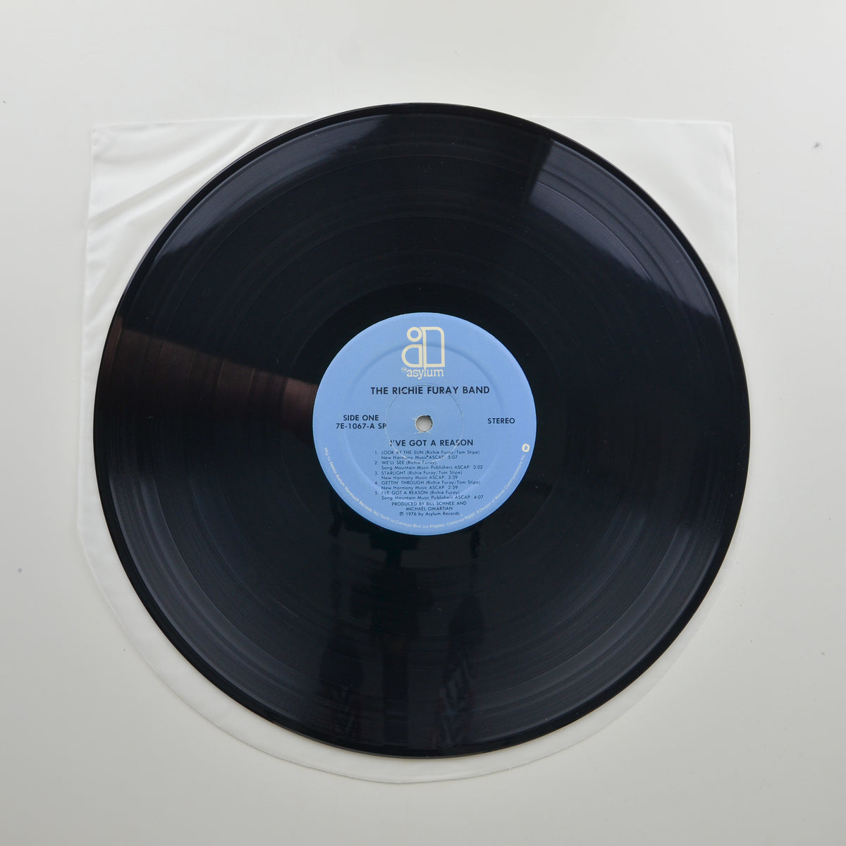 The Richie Furay Band <br> I've Got A Reason 1976 <br> Asylum Records - 7E 1067
