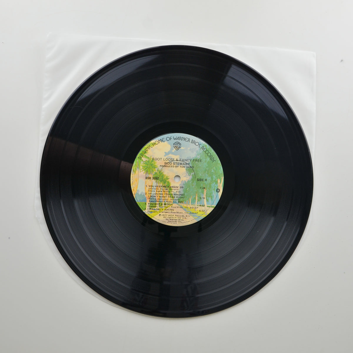 Rod Stewart <br> Foot Loose & Fancy Free 1977 <br> Warner Bros. Records - BSK 3092