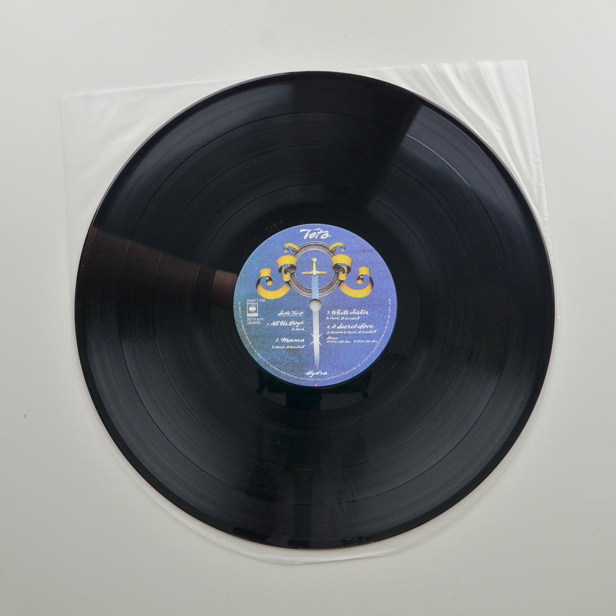 Toto <br> Hydra 1979 <br> CBS/Sony - 25AP 1700