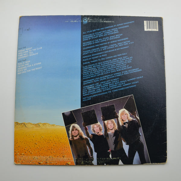 Vandenberg <br> Heading For A Storm 1983 <br> ATCO Records - 7 90121 1