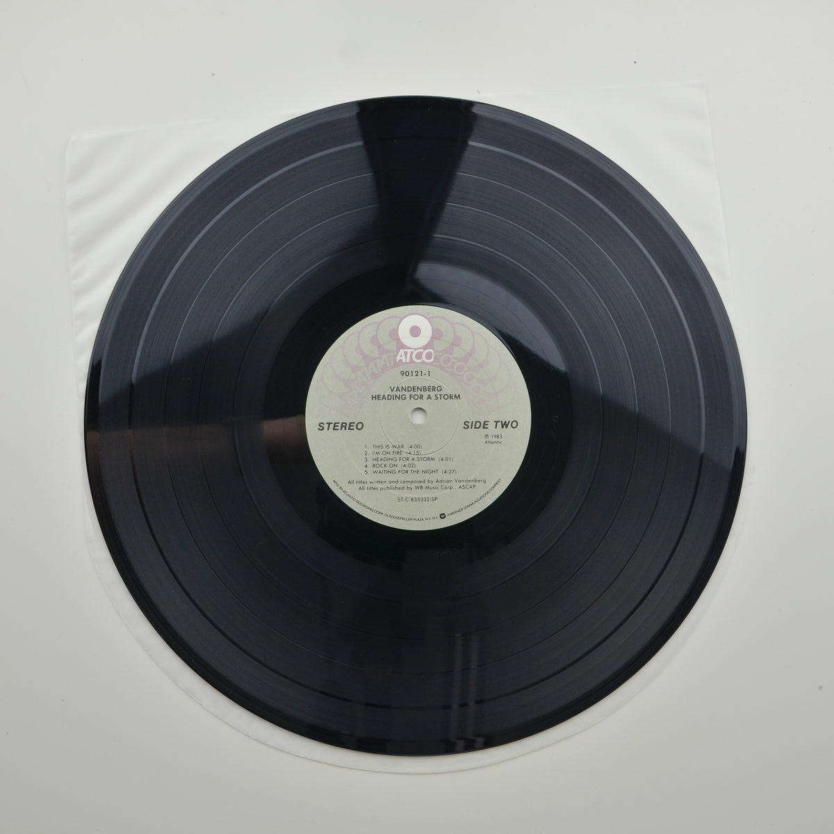 Vandenberg <br> Heading For A Storm 1983 <br> ATCO Records - 7 90121 1
