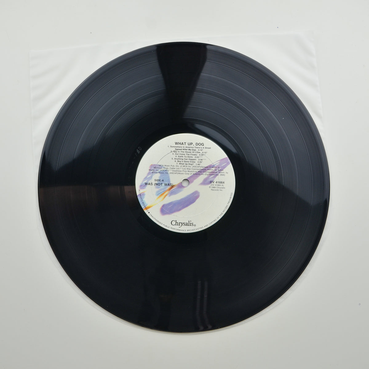 Was (Not Was) <br> What Up, Dog? 1988 <br> Chrysalis - OV 41664