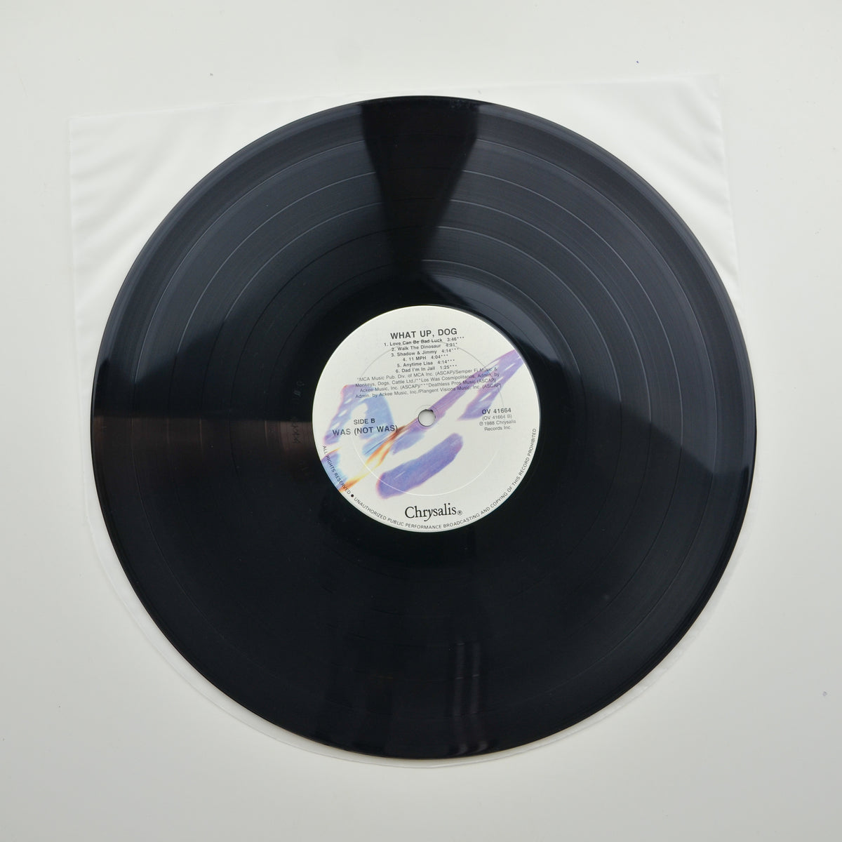 Was (Not Was) <br> What Up, Dog? 1988 <br> Chrysalis - OV 41664