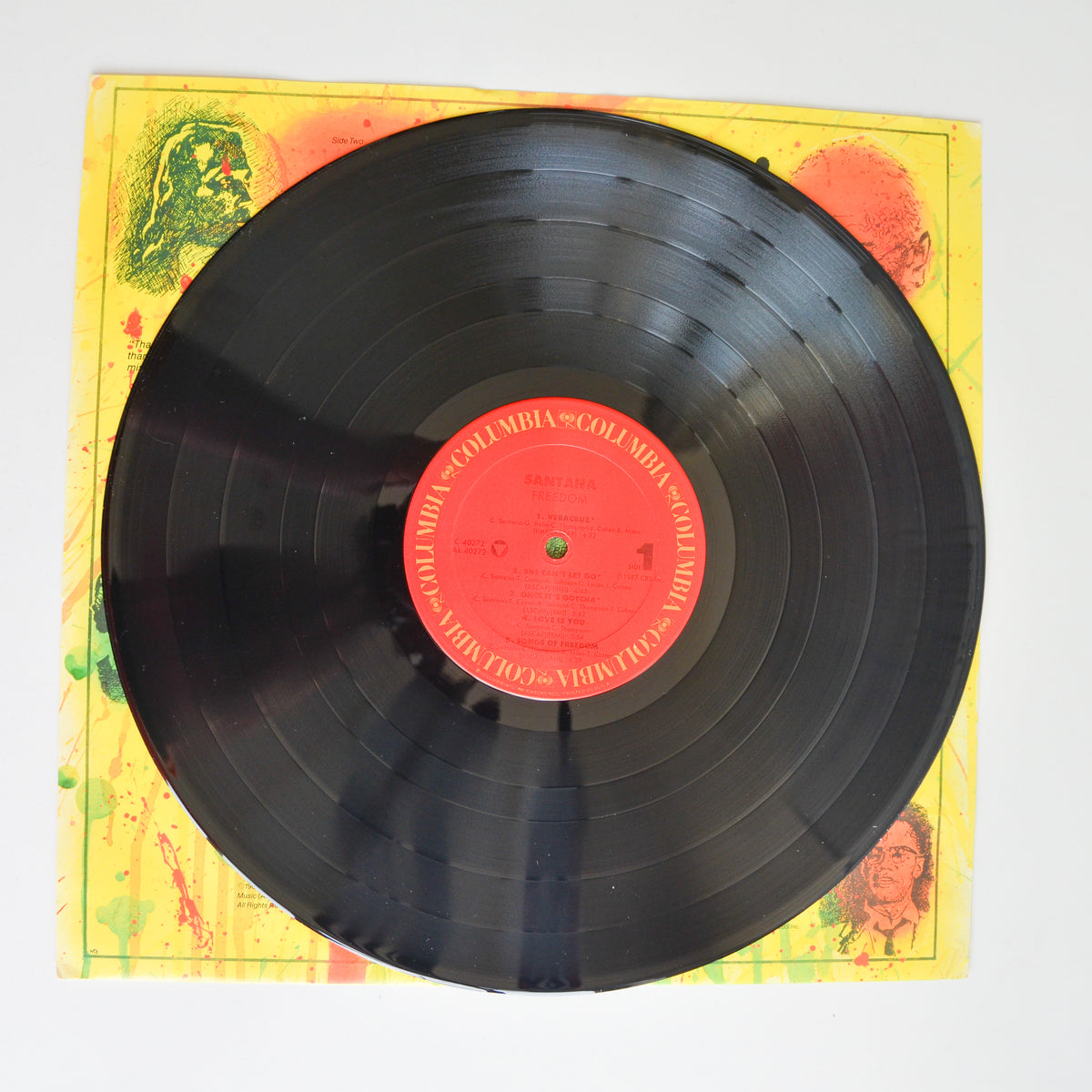 Santana <br> Freedom 1987 <br> Columbia - FC 40272