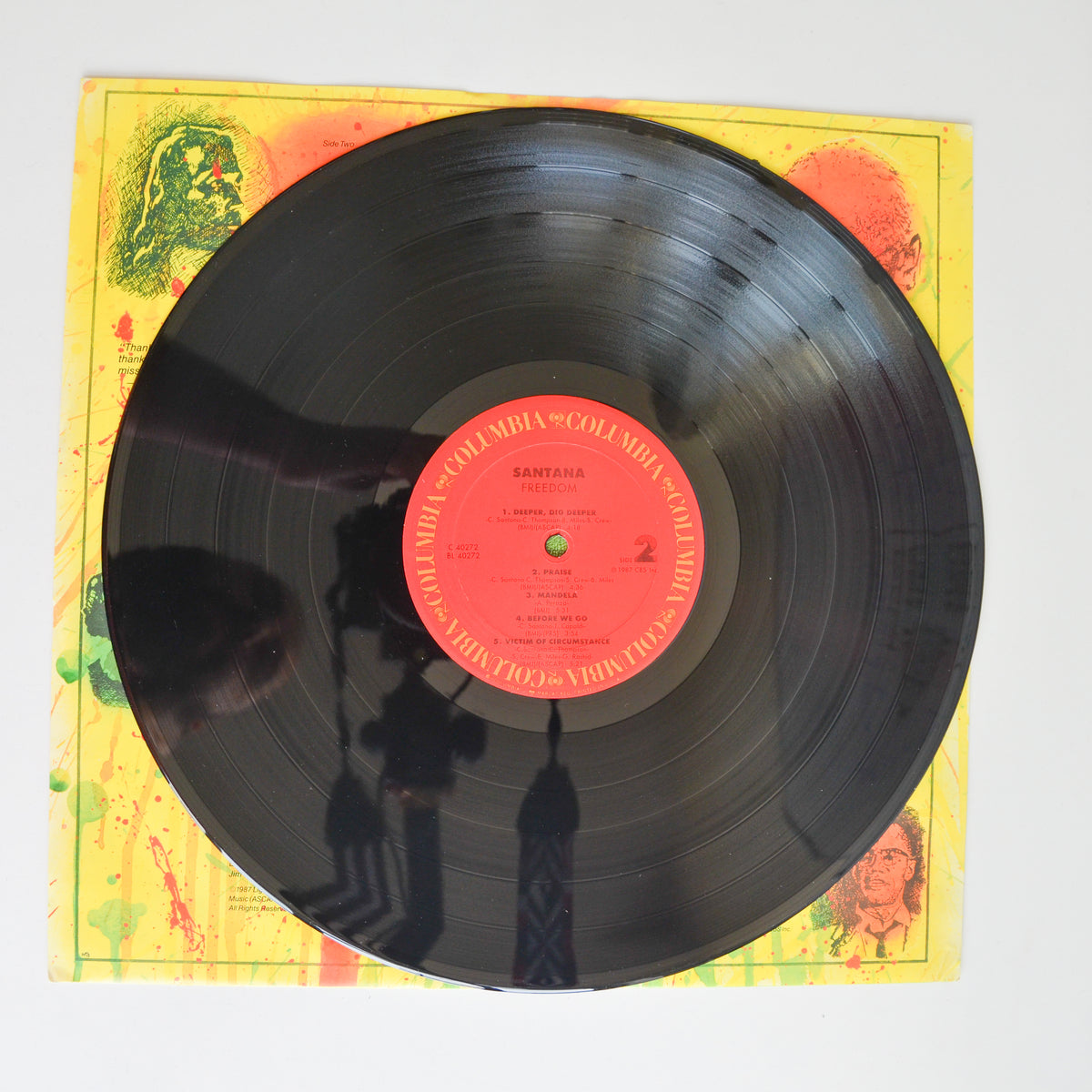 Santana <br> Freedom 1987 <br> Columbia - FC 40272