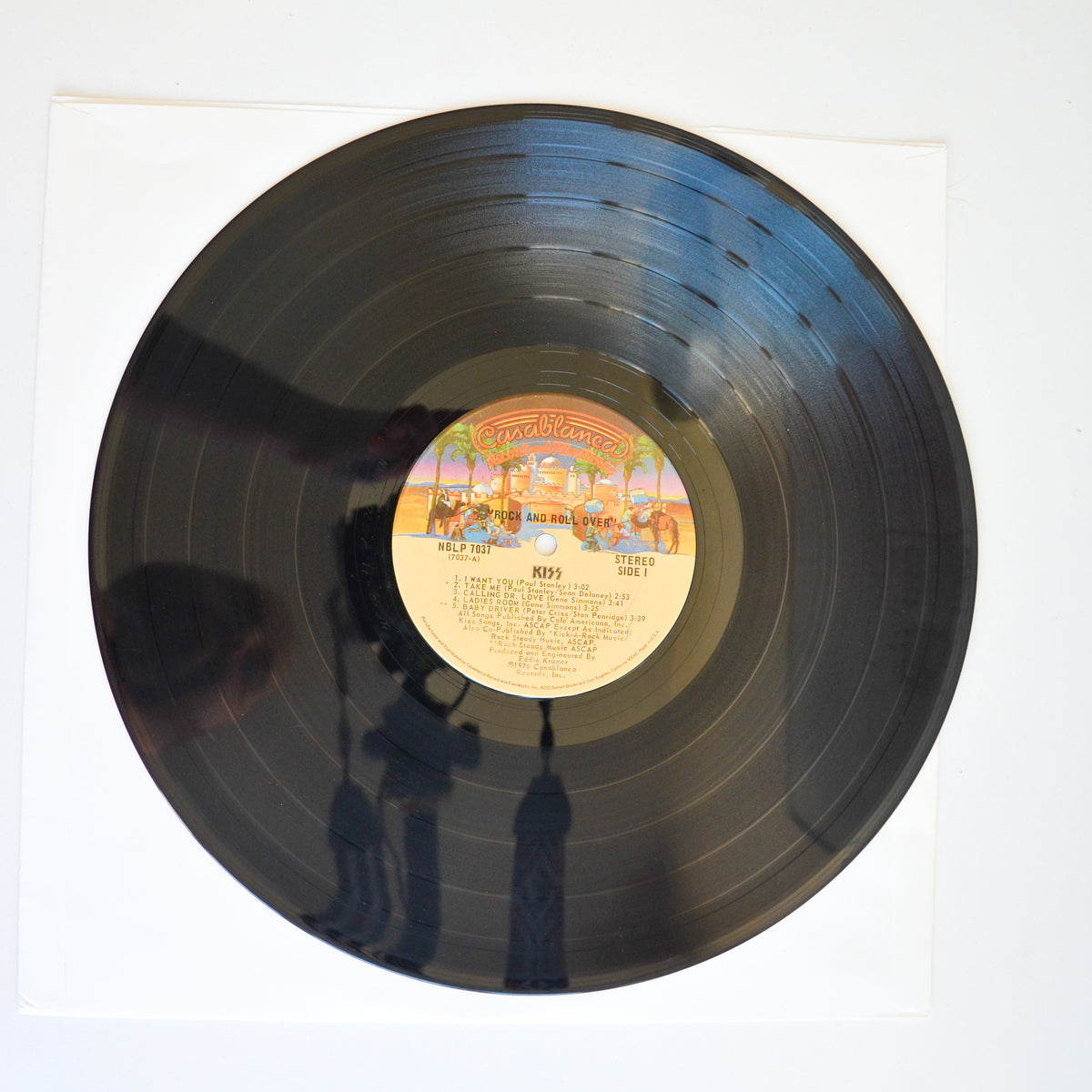 Kiss <br> Rock and Roll Over 1976 <br> Casablanca - NBLP 7037