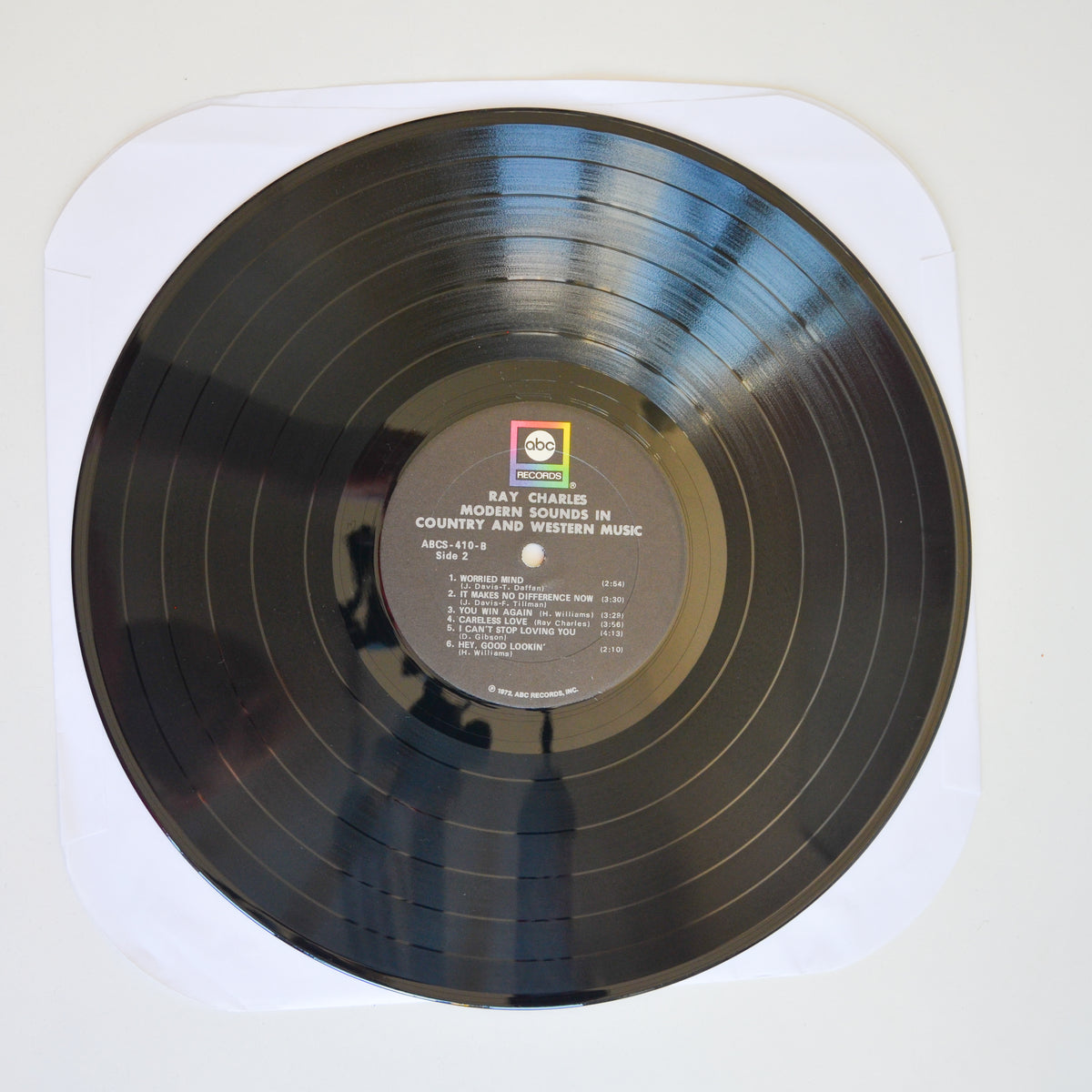 Ray Charles <br> Modern and In Country an Western Music 1972 <br> ABC-Paramount - ABCS 410