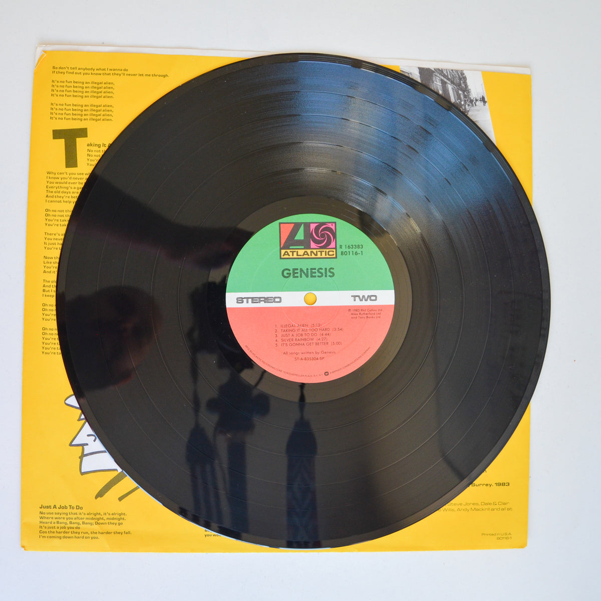 Génesis <br> Génesis 1983 <br> Atlantic - 80116 1