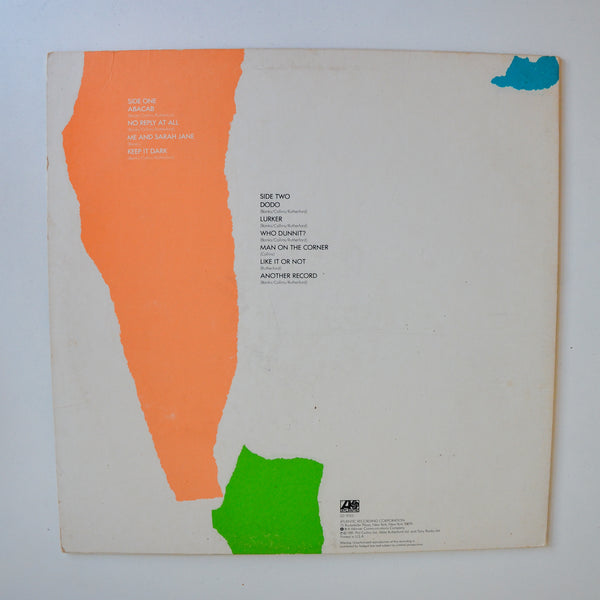 Génesis <br> Abacab 1981 <br> Atlantic - SD 19313