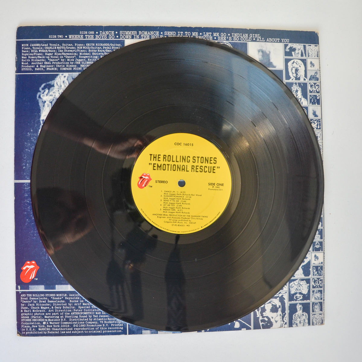 The Rolling Stones <br> Emotional Rescue 1980 <br> Rolling Stones Records - COC 16015