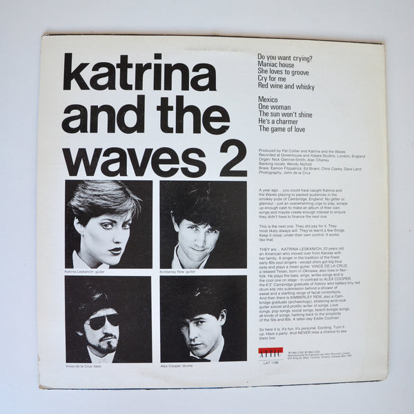 Katrina and the Waves <br> Katrina And The Waves 2 1984 <br> Attic - LAT 1198