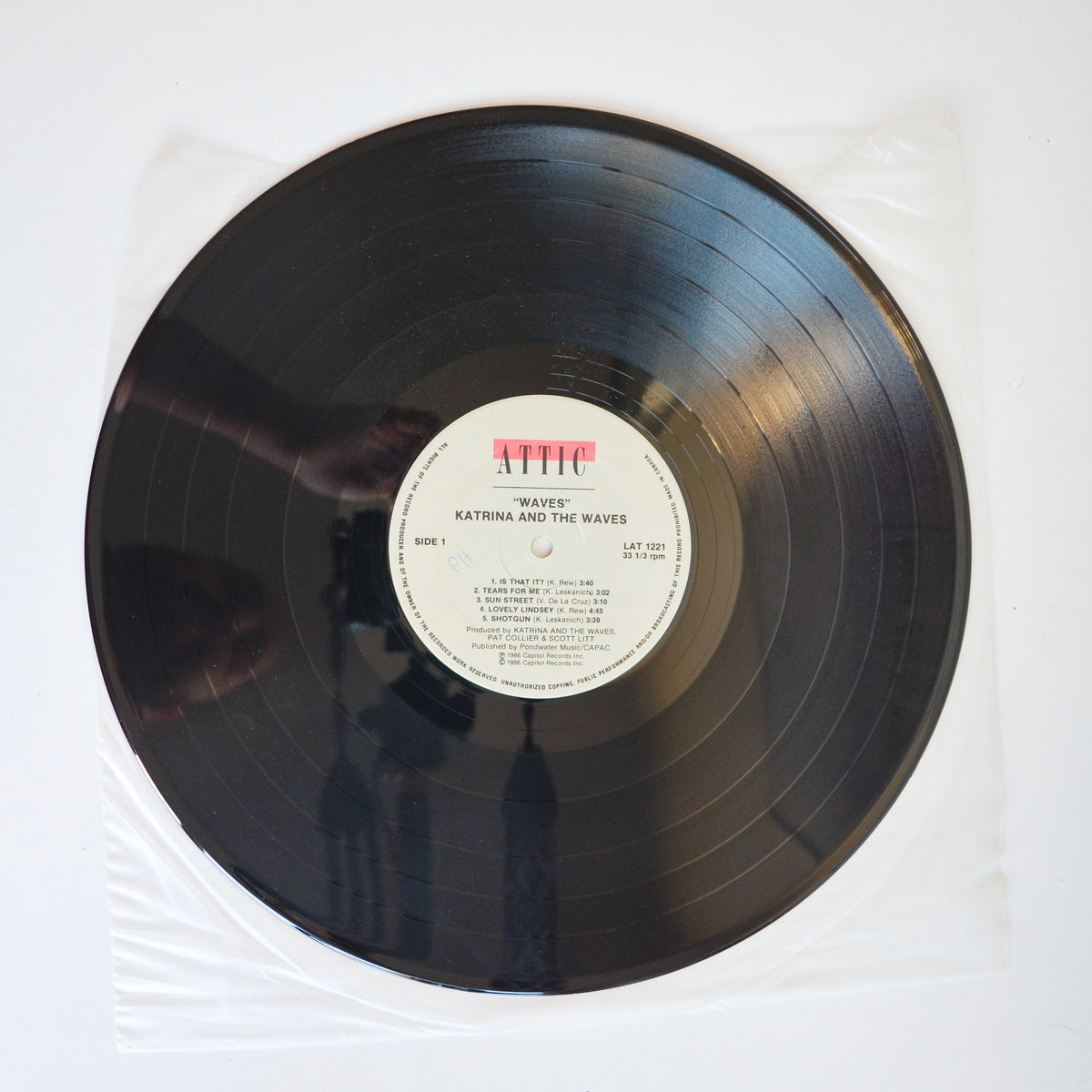 Katrina and the Waves <br> Waves 1986 <br> Attic - LAT 1221