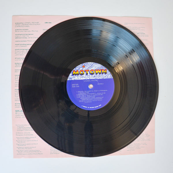 Lionel Richie <br> Lionel Richie 1982 <br> Motown - 6007ML