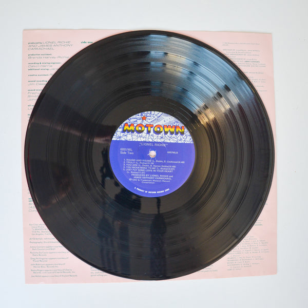 Lionel Richie <br> Lionel Richie 1982 <br> Motown - 6007ML