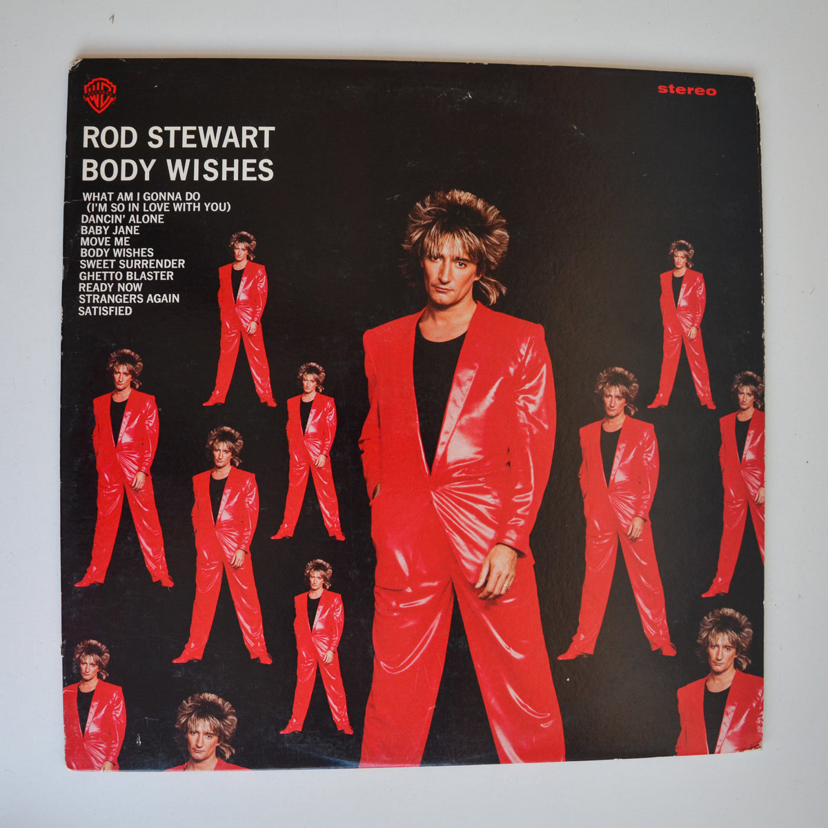 Rod Stewart <br> Body Wishes 1983 <br> Warner Bros. Records - 1 23877