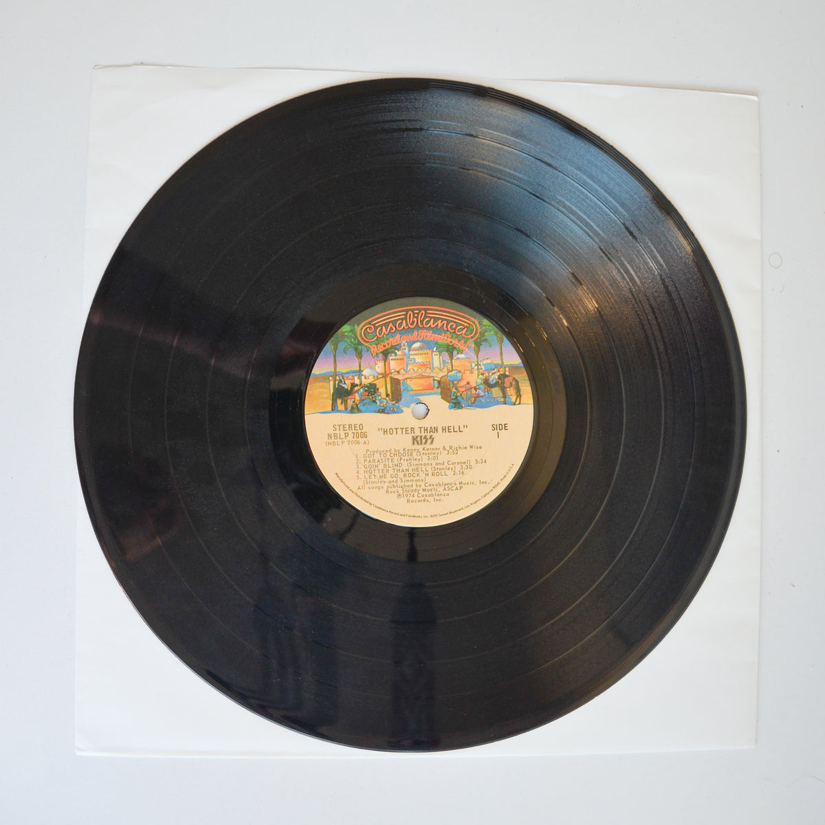 Kiss <br> Hoter Than Hell 1974 <br> Casablanca - NBLP 7006
