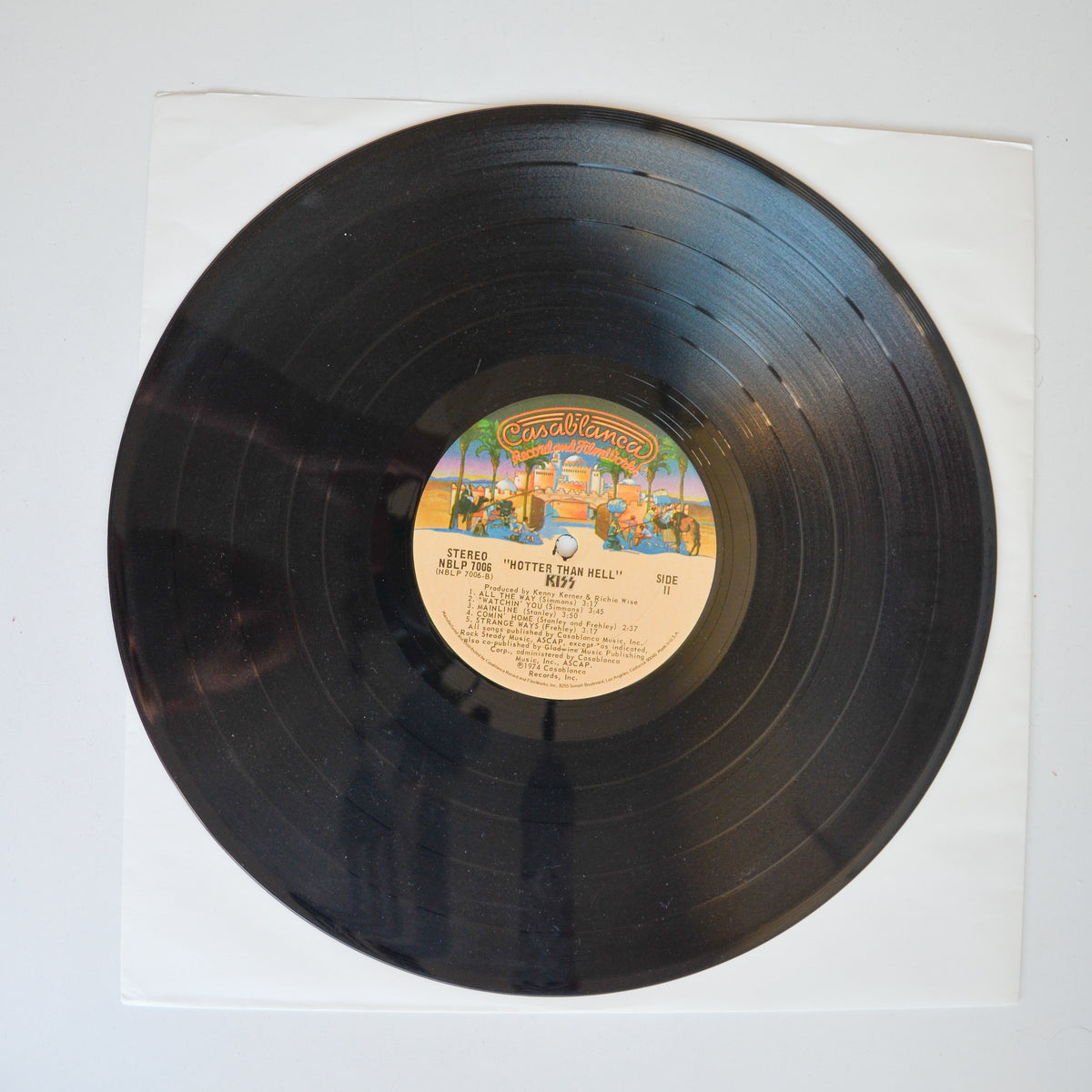 Kiss <br> Hoter Than Hell 1974 <br> Casablanca - NBLP 7006