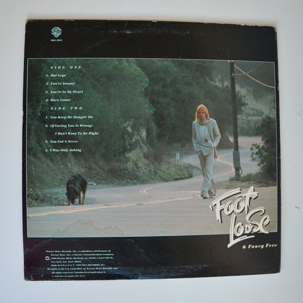 Rod Stewart <br> Foot Loose & Fancy Free 1977 <br> Warner Bros. Records - BSK 3092