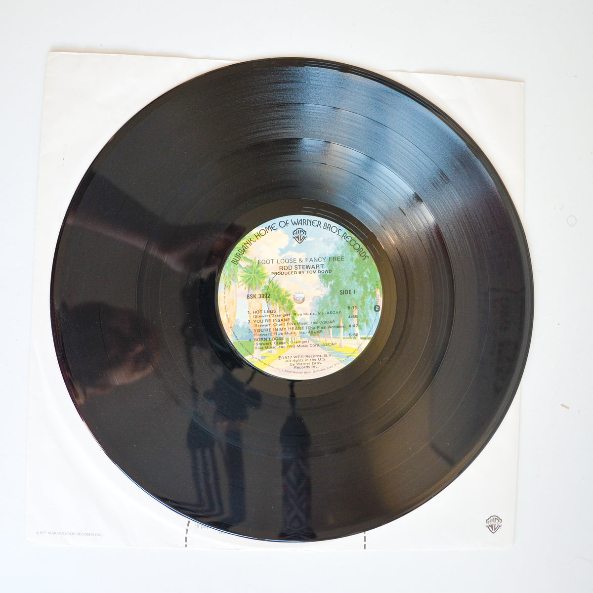 Rod Stewart <br> Foot Loose & Fancy Free 1977 <br> Warner Bros. Records - BSK 3092