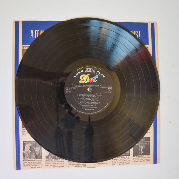 The Mills Bros <br> Great Hits 1959 <br> Dot Records - DLP 25.157