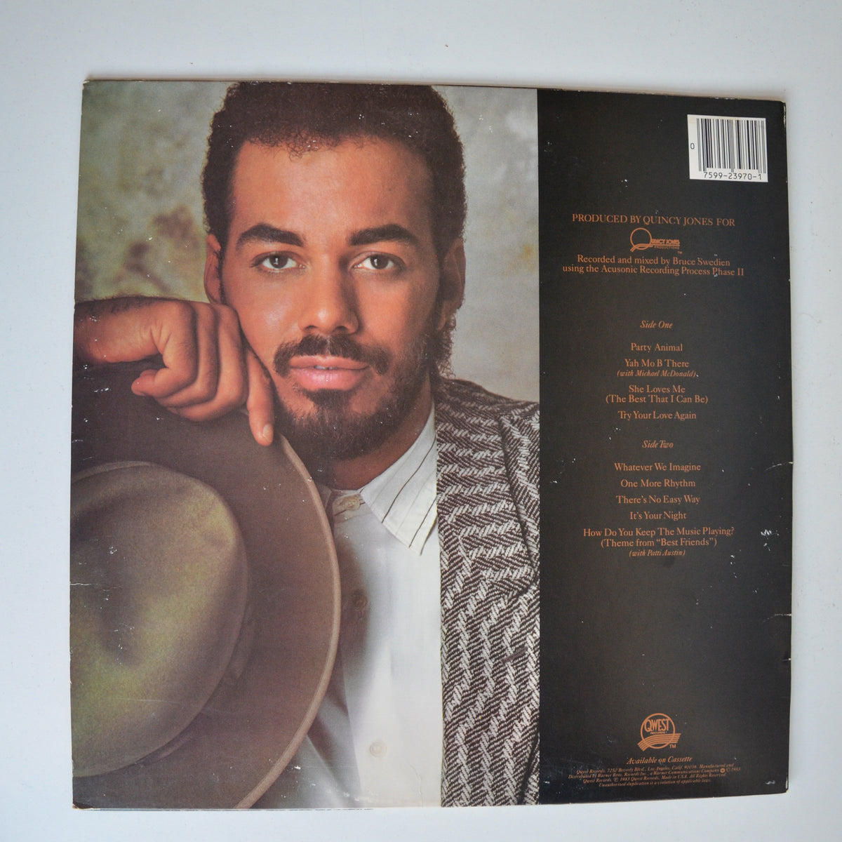 James Ingram <br> Its Your Night 1983 <br> Qwest Records - 1 23970