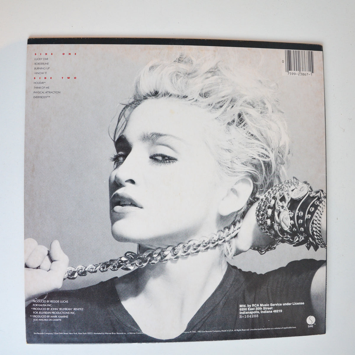Madonna <br> Madonna 1983 <br> Sire - 23867 1