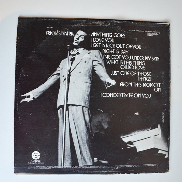 Frank Sinatra <br> My Cole Porter 1969 <br> Capitol Records - SPC 3463