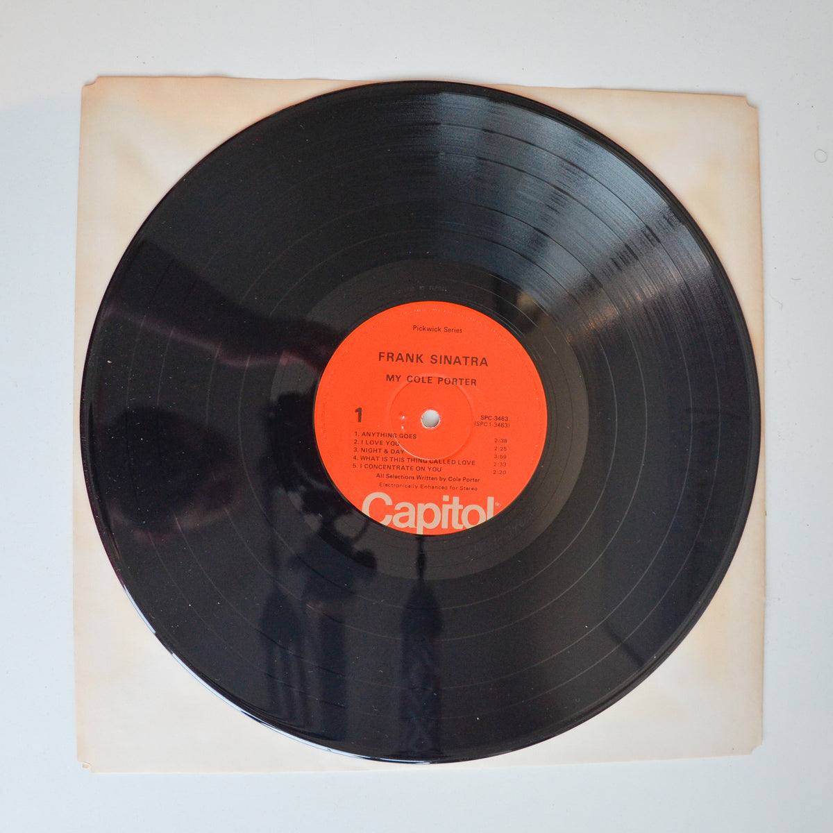 Frank Sinatra <br> My Cole Porter 1969 <br> Capitol Records - SPC 3463