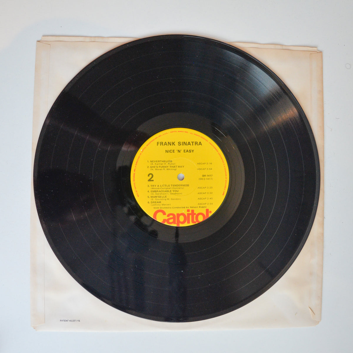 Frank Sinatra <br> Nice N Easy 1975 <br> Capitol Records - SM 1417